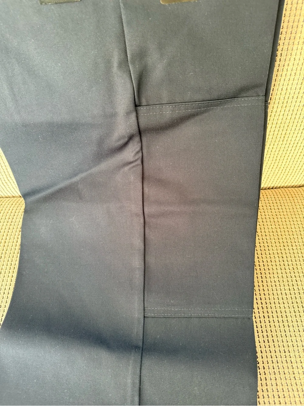 Dickies Navy Blue Twill Reinforced-Knee Work Pants